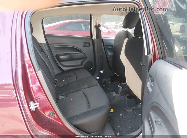 ML32AUHJ7RH010097 2024 MITSUBISHI MIRAGE Burgundy VIN կոդի պիտակի տեսք