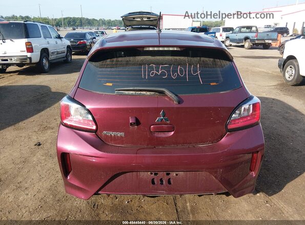 ML32AUHJ7RH010097 2024 MITSUBISHI MIRAGE Burgundy 