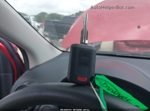 ML32AUHJ7RH025926 2024 MITSUBISHI MIRAGE Maroon წინა პანელის ხედი