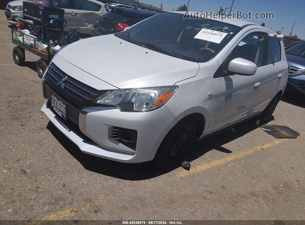 ML32AUHJ8MH003572 2021 MITSUBISHI MIRAGE Белый Передняя левая четверть
