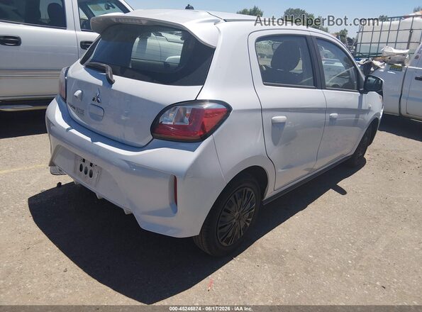 ML32AUHJ8MH003572 2021 MITSUBISHI MIRAGE Белый Задняя правая четверть