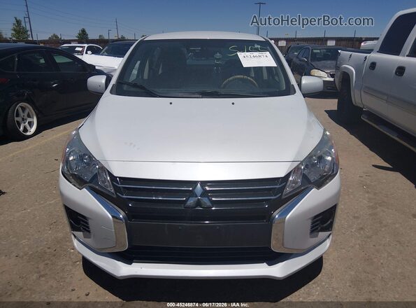 ML32AUHJ8MH003572 2021 MITSUBISHI MIRAGE Белый Вид панели приборов