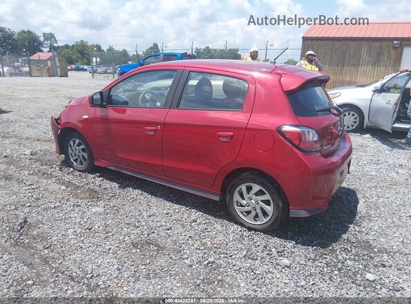 ML32AUHJ8MH005628 2021 MITSUBISHI MIRAGE Red Задня ліва чверть