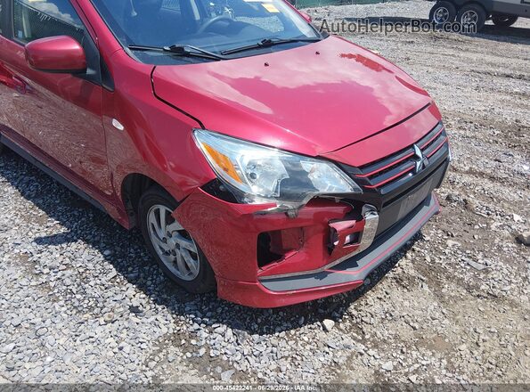 ML32AUHJ8MH005628 2021 MITSUBISHI MIRAGE Red 