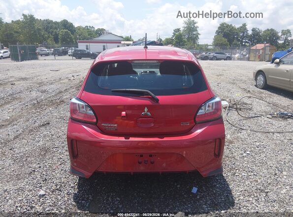 ML32AUHJ8MH005628 2021 MITSUBISHI MIRAGE Red 