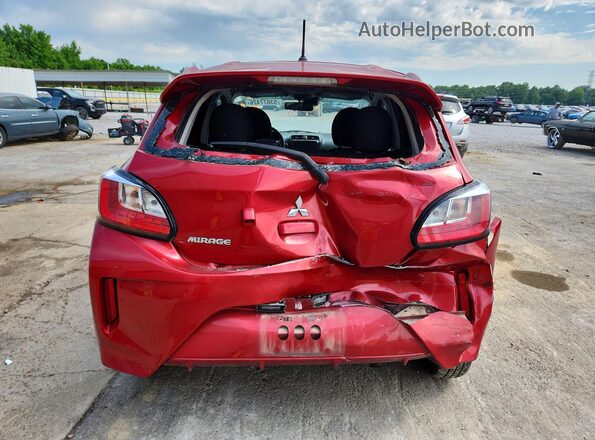 ML32AUHJ8MH009971 2021 MITSUBISHI MIRAGE Бордовый 