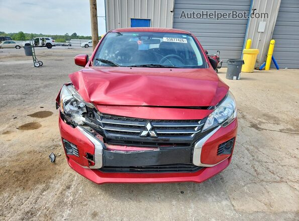 ML32AUHJ8MH009971 2021 MITSUBISHI MIRAGE Бордовый 