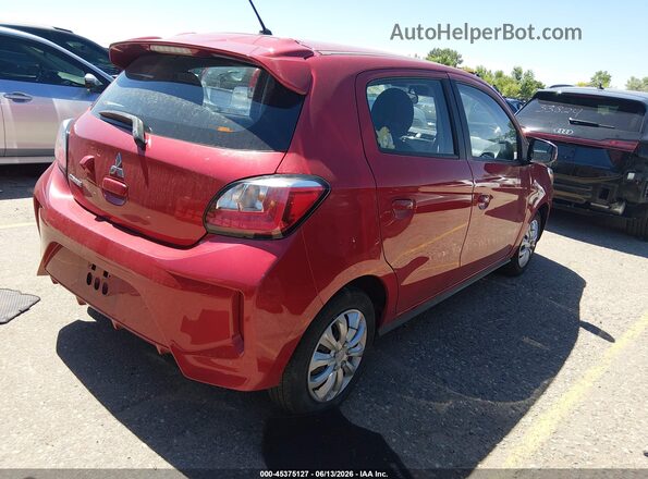 ML32AUHJ8NH008918 2022 MITSUBISHI MIRAGE Red Tył prawy