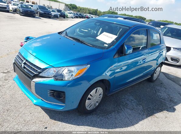 ML32AUHJ8RH017480 2024 MITSUBISHI MIRAGE Blue Front left
