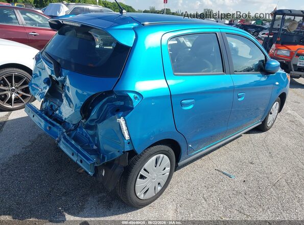 ML32AUHJ8RH017480 2024 MITSUBISHI MIRAGE Blue Rear right