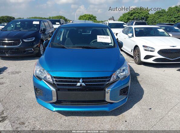 ML32AUHJ8RH017480 2024 MITSUBISHI MIRAGE Blue Rear interior view