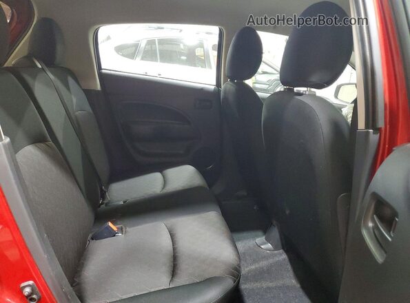 ML32AUHJ8RH018130 2024 MITSUBISHI MIRAGE Red Widok wnętrza z tyłu