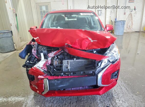 ML32AUHJ8RH018130 2024 MITSUBISHI MIRAGE Red Widok z przodu