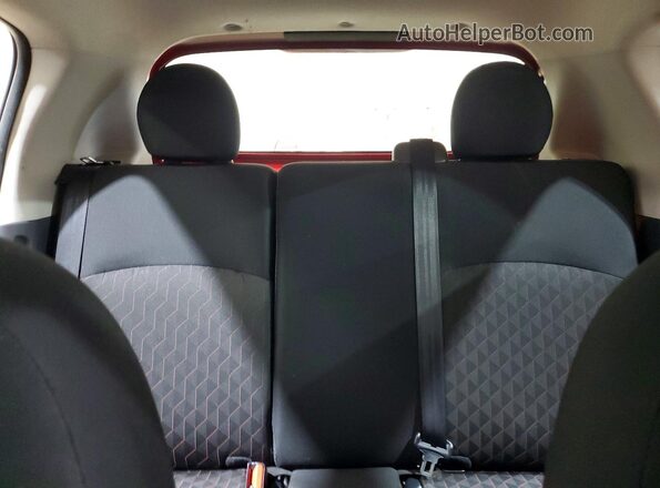 ML32AUHJ8RH018130 2024 MITSUBISHI MIRAGE Red Widok tylnych siedzeń