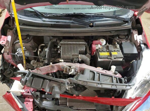 ML32AUHJ8RH018130 2024 MITSUBISHI MIRAGE Red Widok komory silnika