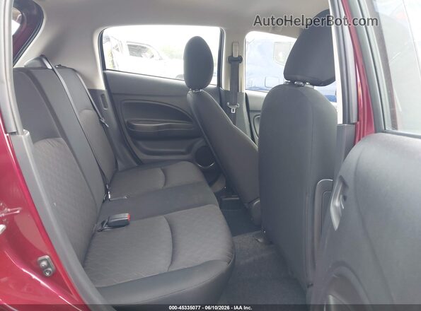 ML32AUHJ8RH035171 2024 MITSUBISHI MIRAGE Maroon VIN sticker view