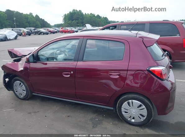 ML32AUHJ8RH035171 2024 MITSUBISHI MIRAGE Maroon 360 interior view
