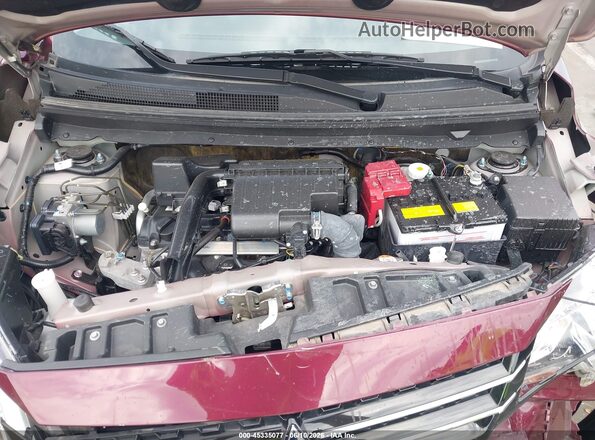 ML32AUHJ8RH035171 2024 MITSUBISHI MIRAGE Maroon Rear view