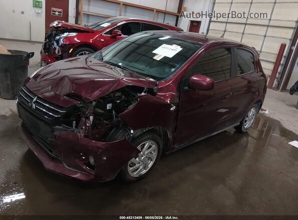 ML32AUHJ8RH039740 2024 MITSUBISHI MIRAGE Purple Առջևի ձախ երեք քառորդ տեսարան