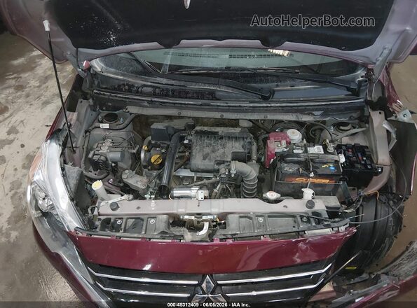 ML32AUHJ8RH039740 2024 MITSUBISHI MIRAGE Purple Հետևի տեսք
