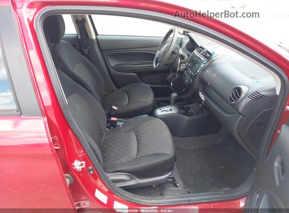 ML32AUHJ9MH004780 2021 MITSUBISHI MIRAGE Red Widok wnętrza z przodu