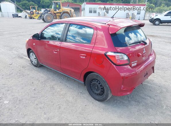 ML32AUHJ9MH004780 2021 MITSUBISHI MIRAGE Red Tył lewy
