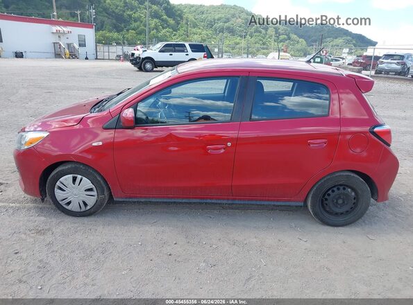ML32AUHJ9MH004780 2021 MITSUBISHI MIRAGE Red 