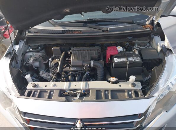 ML32AUHJ9MH013690 2021 MITSUBISHI MIRAGE Silver Вид ззаду