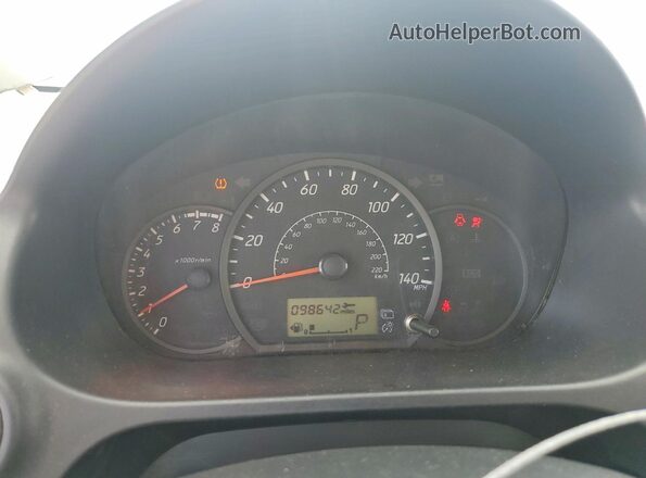 ML32AUHJ9PH004752 2023 MITSUBISHI MIRAGE White Widok zestawu wskaźników