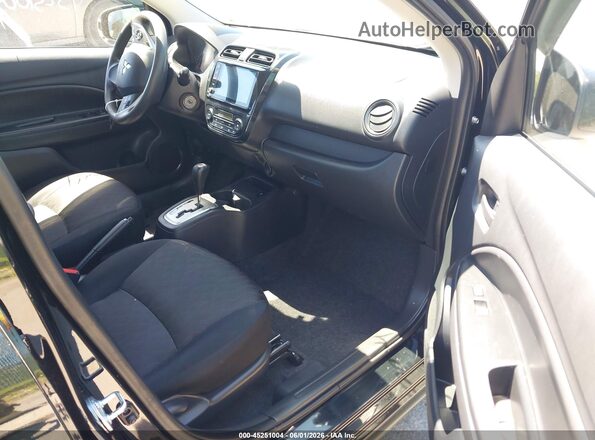 ML32AUHJ9PH006985 2023 MITSUBISHI MIRAGE Black Вид салону спереду