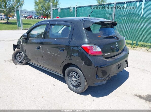 ML32AUHJ9PH006985 2023 MITSUBISHI MIRAGE Black Задня ліва чверть