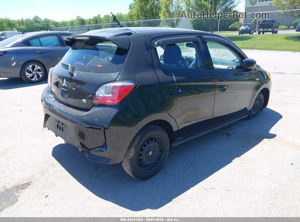 ML32AUHJ9PH006985 2023 MITSUBISHI MIRAGE Black Задня права чверть