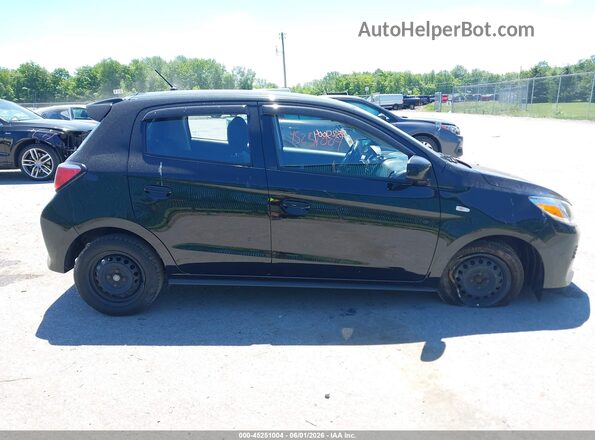 ML32AUHJ9PH006985 2023 MITSUBISHI MIRAGE Black Вид задньої частини салону