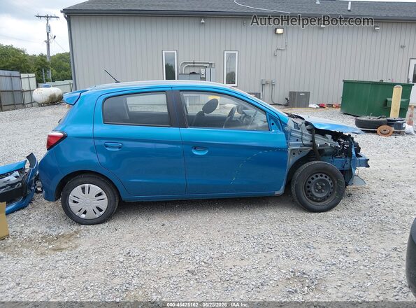 ML32AUHJ9RH003376 2024 MITSUBISHI MIRAGE Blue Սալոնի 360 աստիճան տեսք