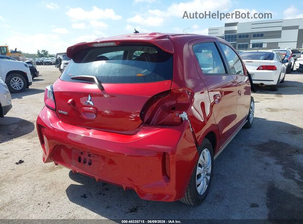 ML32AUHJ9RH006293 2024 MITSUBISHI MIRAGE Red უკანა მარჯვენა