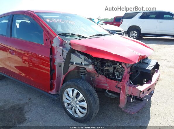 ML32AUHJ9RH006293 2024 MITSUBISHI MIRAGE Red წინა ხედი