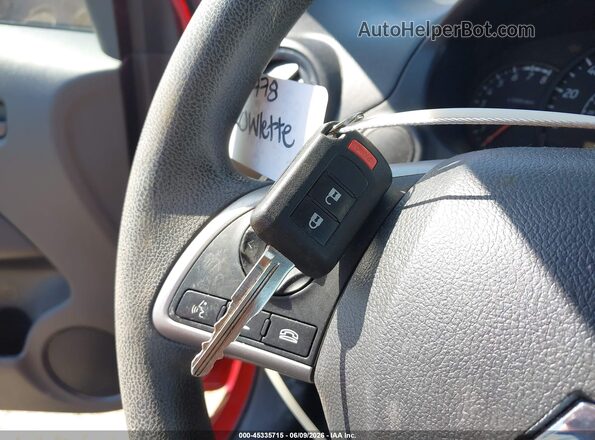 ML32AUHJ9RH006293 2024 MITSUBISHI MIRAGE Red წინა პანელის ხედი