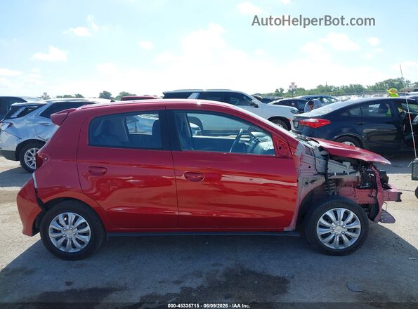 ML32AUHJ9RH006293 2024 MITSUBISHI MIRAGE Red სალონის 360-გრადუსიანი ხედი
