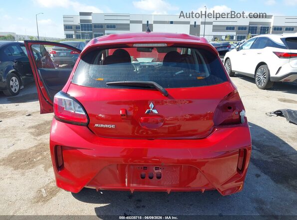 ML32AUHJ9RH006293 2024 MITSUBISHI MIRAGE Red 