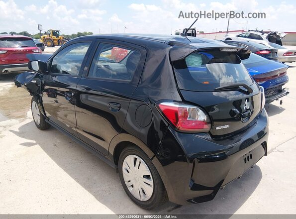 ML32AUHJ9RH024437 2024 MITSUBISHI MIRAGE Black Հետևի ձախ