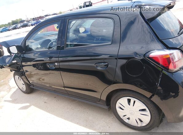 ML32AUHJ9RH024437 2024 MITSUBISHI MIRAGE Black Սալոնի 360 աստիճան տեսք