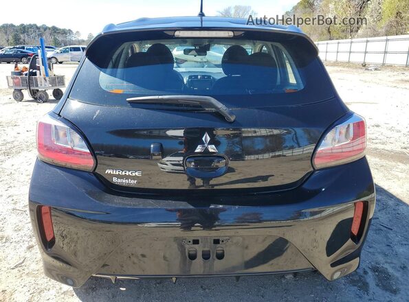 ML32AUHJ9RH037592 2024 MITSUBISHI MIRAGE Black Вид ззаду