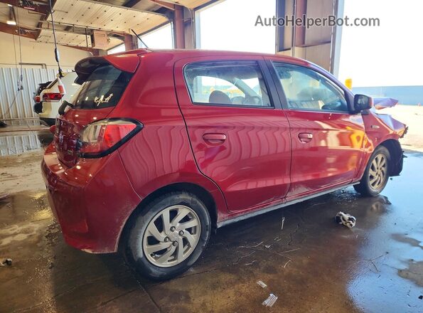 ML32AUHJXMH000754 2021 MITSUBISHI MIRAGE Red Rear right