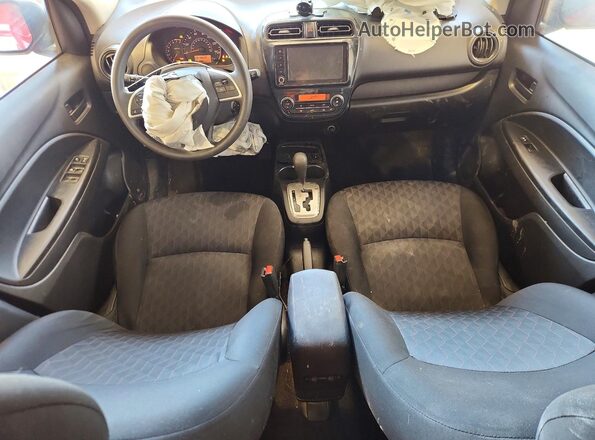 ML32AUHJXMH000754 2021 MITSUBISHI MIRAGE Red Dashboard view