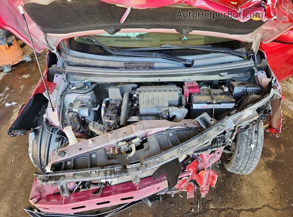 ML32AUHJXMH000754 2021 MITSUBISHI MIRAGE Red Rear interior view