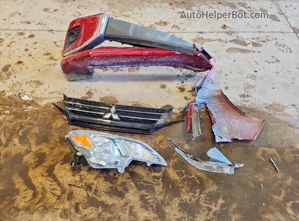 ML32AUHJXMH000754 2021 MITSUBISHI MIRAGE Red Engine compartment view