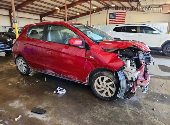 ML32AUHJXMH000754 2021 MITSUBISHI MIRAGE Red Front right