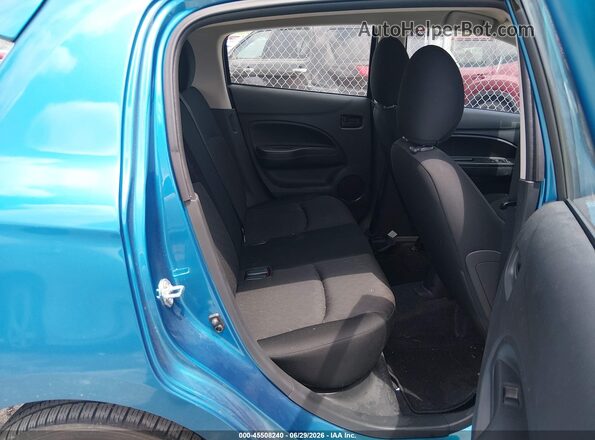ML32AUHJXMH002925 2021 MITSUBISHI MIRAGE Blue Vista de la etiqueta del VIN