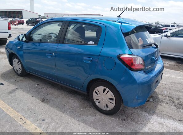 ML32AUHJXMH002925 2021 MITSUBISHI MIRAGE Blue Trasero izquierdo
