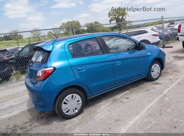 ML32AUHJXMH002925 2021 MITSUBISHI MIRAGE Blue Trasero derecho